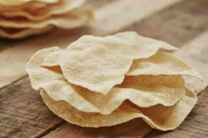 Plain popadoms