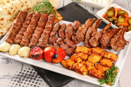 TANDOORI KEBAB PLATTER